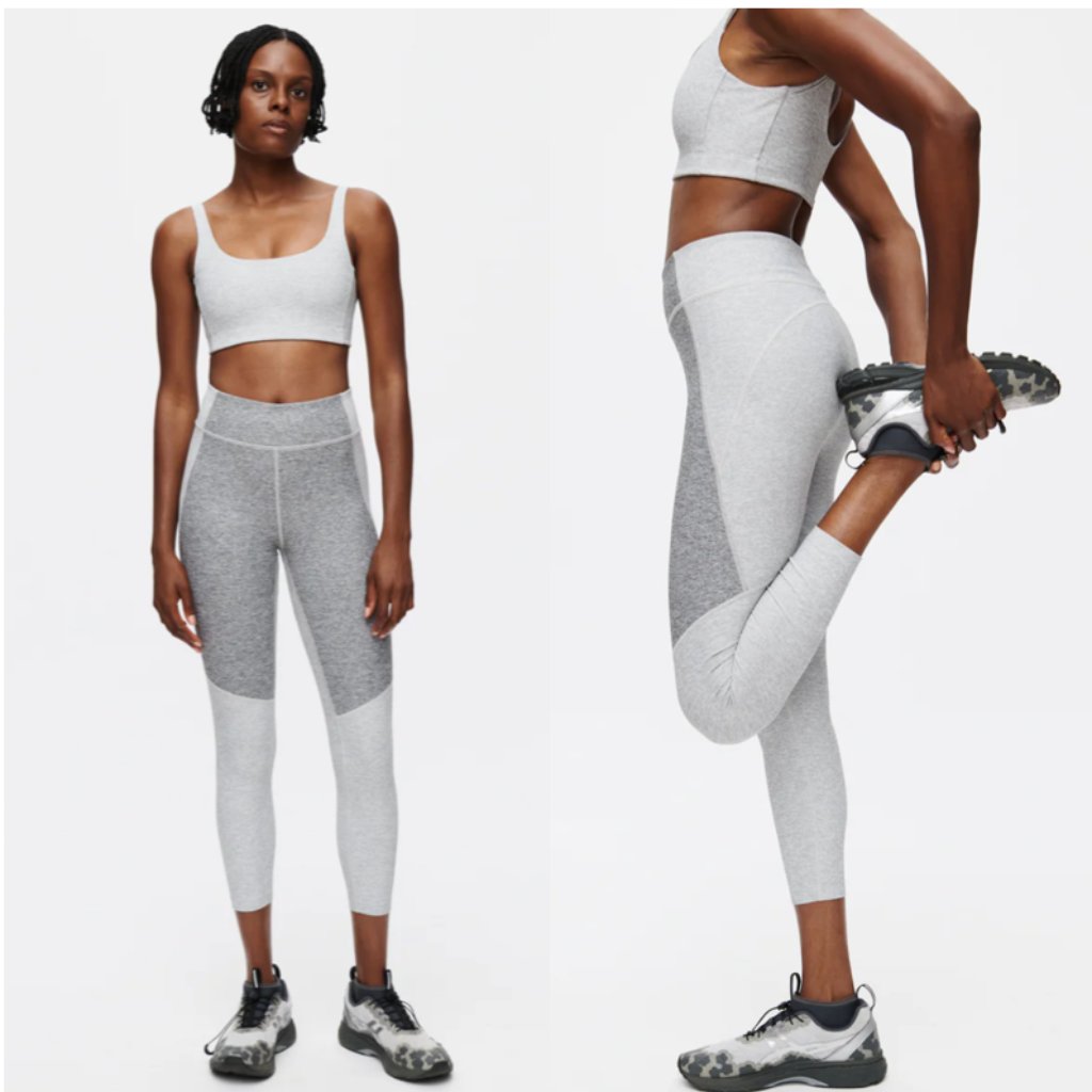 Outdoor Voices Two Tone 7/8 Legging Size L